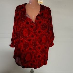 Lularoe button up blouse